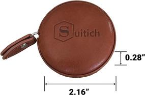 img 2 attached to Versatile Professional Leather Tape Measure: Tailors, Sewing, Diet, Body, Medical & More! Enjoy $40 Off!