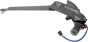 img 1 attached to Dorman 741-674 Power Window Motor and Regulator Assembly for Ford Models - Front Driver Side, Black