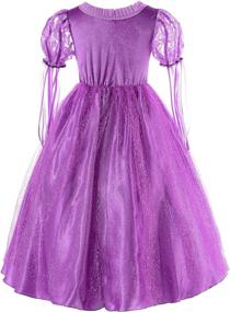 img 3 attached to 👸 Princess Costume Halloween Accessories and Pretend Play Dress Up