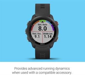 img 1 attached to 🏃 Улучшите свои пробежки с помощью Garmin Forerunner 245 Music - умных часов для бега с GPS и музыкой, передовой динамикой в элегантном черном дизайне