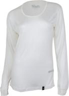 terramar womens thermasilk pointelle scoop логотип