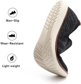 img 2 attached to 👞 BayQ Loafers Shoes: Lightweight Knit Driving Men's Shoes for Loafers & Slip-Ons - A Comfortable and Stylish Choice