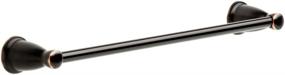 img 4 attached to Kinla Rubbed Bronze Towel Bar by Franklin Brass - Bathroom Accessories, KIN18-OB1