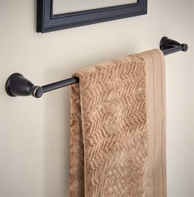 img 2 attached to Kinla Rubbed Bronze Towel Bar by Franklin Brass - Bathroom Accessories, KIN18-OB1