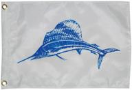 taylor made products 2818, sailfish fish flag - 12 inch x 18 inch - high-quality nylon логотип