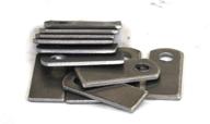 🔩 steel flat tab brackets for welding logo