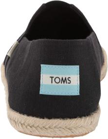 img 2 attached to TOMS Mens Alpargata Loafer Black