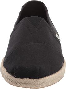 img 3 attached to TOMS Mens Alpargata Loafer Black