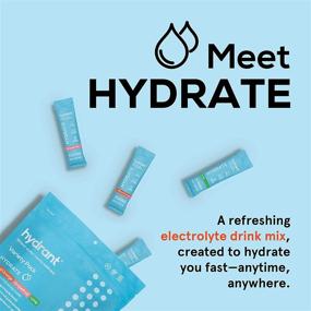 img 3 attached to 💧 Hydrant Hydrate Variety 30 Stick Packs - Electrolyte Powder Mix for Rapid Hydration, Hydration Powder Packets Drink Mix - Helps Rehydrate More Effectively Than Water