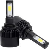 stark industries phantom series 72w led headlights conversion kit - 9006/hb4, 6000k white, ip68 waterproof logo