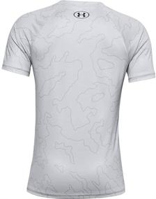 img 3 attached to 👕 Under Armour Мальчиковая Тренировочная Футболка с Коротким Рукавом - Технология Большого Логотипа