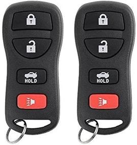 img 3 attached to 2-Pack SaverRemotes for 2002-2006 Nissan Altima Maxima Keyless Entry Remote Control Car Key Fobs Replacement - Compatible with KBRASTU15