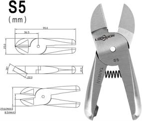 img 2 attached to ✂️ Пневматические воздушные ножницы: пневматический кусачий нож для резки пластика, железа, меди и проводов