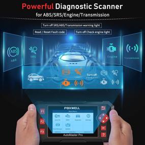 img 2 attached to FOXWELL NT604 Elite OBD2 Scanner – Advanced Car Code Reader for ABS, SRS, Transmission, and Check Engine with Airbag Diagnostic Function