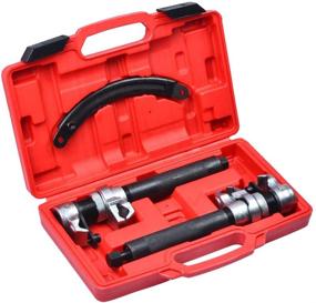 img 3 attached to 🔧 Prokomon Coil Spring Compressor Tool Set - 2 Pcs with Safety Guard for Efficient Coil Spring Clamping