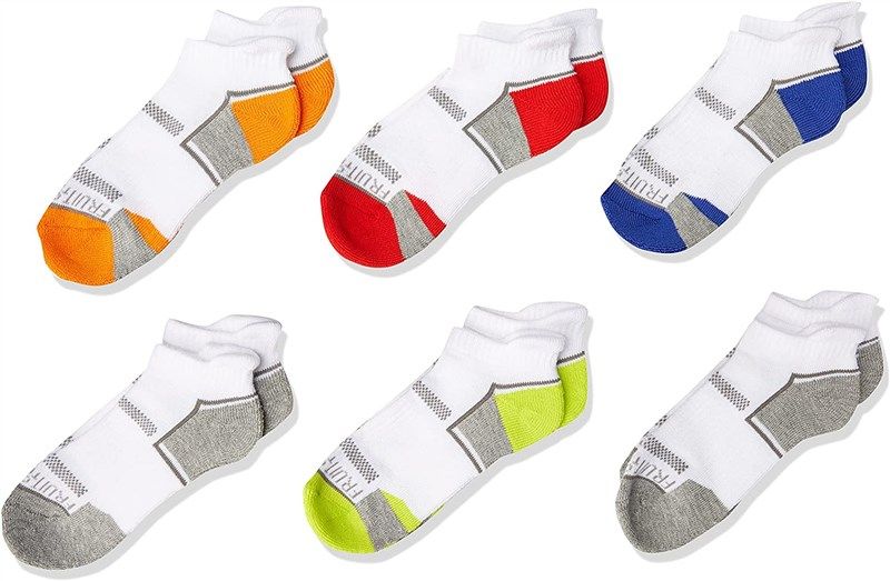 fruit loom everyday active socks 6 boys' clothing 로고
