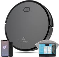 ihomy 2-in-1 robot vacuum cleaner with 2000pa suction, wifi connectivity, self-charging - ideal for pet hair, carpet, and hard floors logo