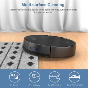 img 2 attached to iHomy 2-in-1 Robot Vacuum Cleaner with 2000Pa Suction, WiFi Connectivity, Self-Charging - Ideal for Pet Hair, Carpet, and Hard Floors