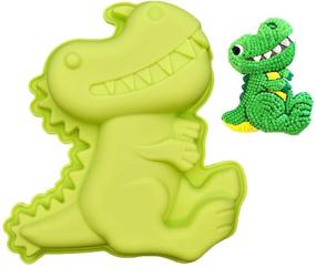 img 4 attached to 🎂 Sakolla Dinosaur Cake Pan: Perfect for Kids Birthday Parties, Baby Showers, New Year and Wedding Celebrations