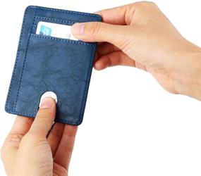 img 2 attached to 👛 IZiv Wallet: Sleek Men's Accessories for Minimalist Wallets, Card Cases & Money Organizers