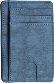 img 4 attached to 👛 IZiv Wallet: Sleek Men's Accessories for Minimalist Wallets, Card Cases & Money Organizers