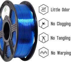 img 1 attached to YOYI Filament: Ultra-Compatible Eco-Friendly Blue Dimensional Printing