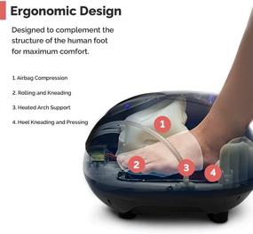 img 2 attached to truMedic Shiatsu Foot Massager with Heat - Deep Kneading Foot Massager to Stimulate Tired Muscles, Relax & Relieve Foot Discomfort - Oprah Favorite Things 2019 - IS-4000i Массажер для ног truMedic Shiatsu с функцией подогрева - глубокий массаж стопы для стимуляции усталых мышц, расслабления и облегчения дискомфорта - один из любимых продуктов Опры Винфри 2019 года - модель IS-4000i.