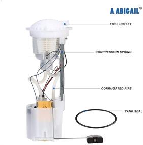 img 2 attached to 🔥 High-Quality Fuel Pump for DODGE RAM 1500 2004-2006 3.7L, 4.7L, 5.7L (Short Bed w/26 Gal. Tank) - Compatible with E7186M