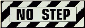 img 2 attached to Наклейка "No Step" от Wicks Aircraft - оптимизируйте свой поиск