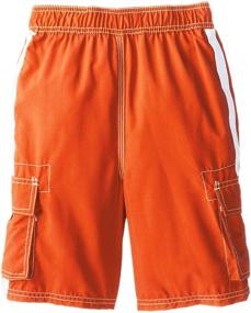 img 1 attached to 👕 Kanu Surf Boys' Barracuda Quick Orange Clothing