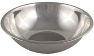 american metalcraft ssb1300 silver stainless steel mixing bowl, 16-inch diameter, 13-quart capacity logo
