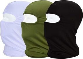 img 4 attached to Balaclava Protection Cycling Outdoor Breathable Outdoor Recreation