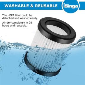 img 3 attached to ISingo XL 618A Replacement Filters Cordless