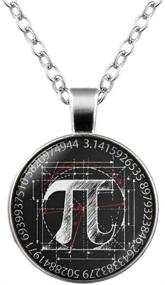 img 1 attached to Necklace Mathematics Numbers Pendant Teacher