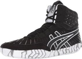 img 1 attached to 🤼 ASICS Aggressor Wrestling Shoes Black: Optimal Performance for Wrestlers