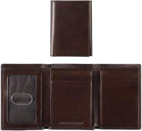 img 2 attached to 👛 Johnston Murphy Leather Trifold Wallet