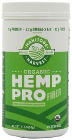 img 4 attached to 🌿 2-Pack Manitoba Harvest HEMP PRO FIBER - 16 oz Tubs - Optimize Your Search!