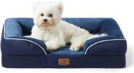 🐶 premium orthopedic dog bed with removable washable cover - ideal for medium/large/extra large dogs - waterproof & nonskid bottom sofa from bedsure logo