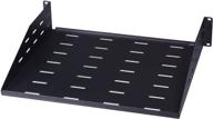 rosewill 2u universal vented rack mount server shelf - ideal for 19 inch server racks | 14 inch deep cantilever server cabinet shelves - black (rsa-2ushf02) logo