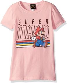 img 1 attached to 🎮 Vintage Nintendo Classic Graphic Girls' Apparel