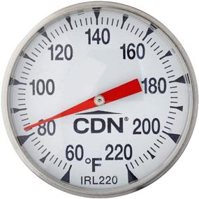 img 2 attached to 🌡️ Accurate CDN Large Dial Cooking Thermometer - Precise Temperature Readings for Perfect Cooking