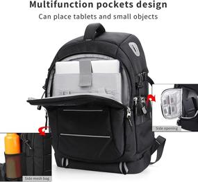 img 1 attached to 🎒 SEASKY Warrior FPV Backpack: Ultimate Carry Solution for DJI FPV Combo Drone Racing Quadcopter with Waterproof Rain Cover - Black