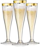 plastic champagne disposable toasting supplies kitchen & dining logo