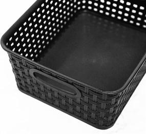 img 2 attached to WYT Storage Organizer Plastic Baskets