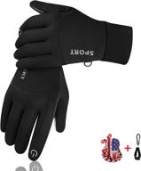 🧤 winter men's gloves: running, driving, snow work, hiking - touch screen enabled логотип