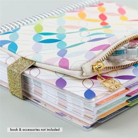 img 2 attached to Zippered Sparkling Accessories Erin Condren