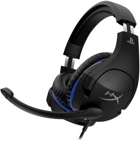 img 3 attached to HyperX Cloud Stinger Gaming Headset for PS4 and PS5 - Lightweight, Comfortable and Durable with Rotating Ear Cups, Memory Foam, Steel Sliders and Swivel-to-Mute Mic