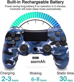 img 3 attached to Wiv77 Wireless Controller Compatible Paystation PlayStation 4