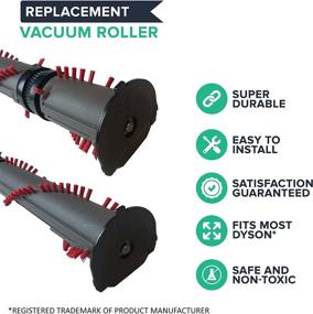 img 3 attached to Enhanced Performance Brush Roller Replacement for Dyson DC17, Replaces Part # 911961-01