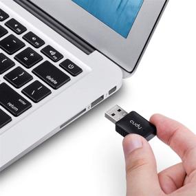 img 1 attached to Cudy WU600 AC 600Mbps USB WiFi Adapter for PC - Reliable Dual Band WiFi Dongle for Desktop and Laptop - Easy Installation, Small Size - Compatible with Windows XP/7/8/8.1/10